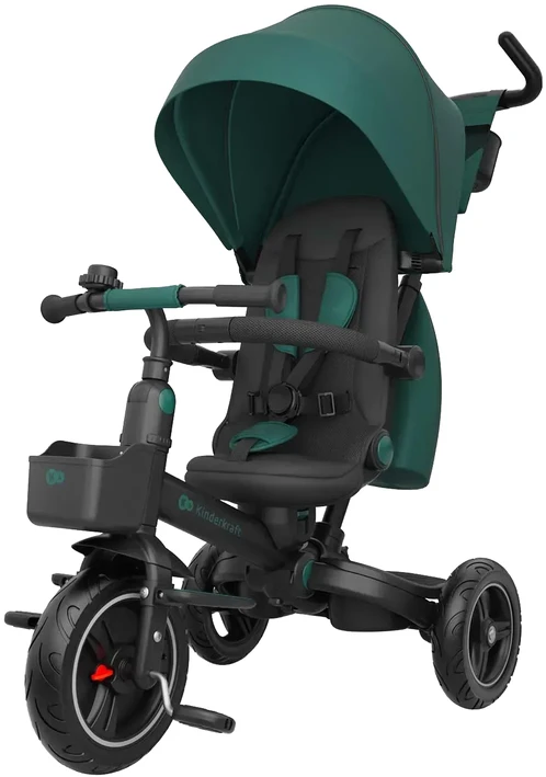 Трёхколёсный велосипед Kinderkraft Spinstep 2 Plus Beige (KRSPST02GREPL00)